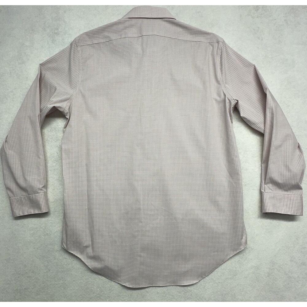 Calvin Klein Shirt Mens Slim Fit Performance No Iron Long Sleeve 16.5 34 35 - Picture 9 of 9